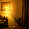 Modern globe acrylic arc floor lamp