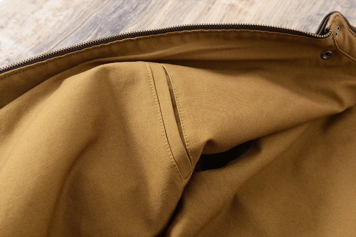 Men Brown A2 Cowhide Flight Leather Jacket