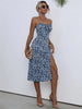 cami maxi dress with slit hem