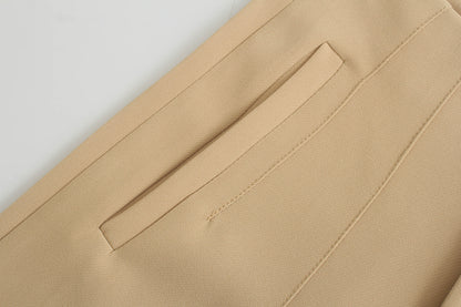 tapered pants women high wasited