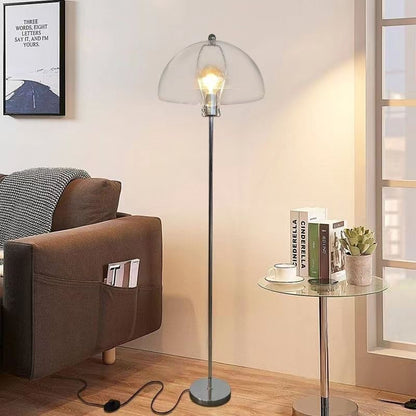 Nordic bauhaus acrylic dome standing floor lamp