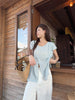 round neck t shirts for women with waist knot