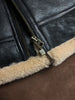 Men’s Shearling Aviator Leather Jacket