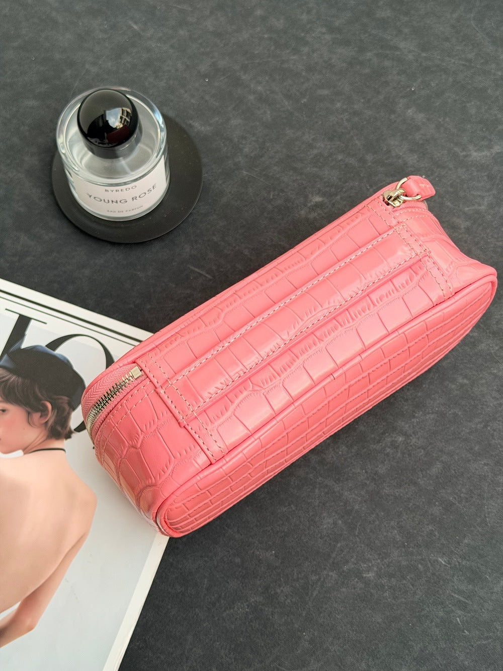 Women’s Genuine Leather Cosmetic Bag
