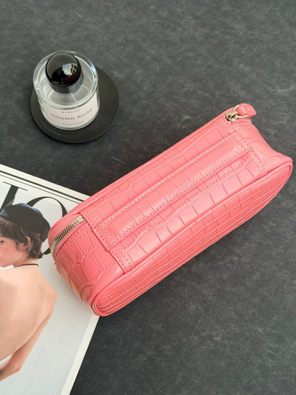 Women’s Genuine Leather Cosmetic Bag
