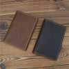 Men’s Crazy Horse Leather Card Holder Wallet in Cowhide