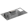 Large leather desk mat with phone stand