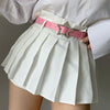 Women’s Rhinestone Star Buckle PU Leather Belt