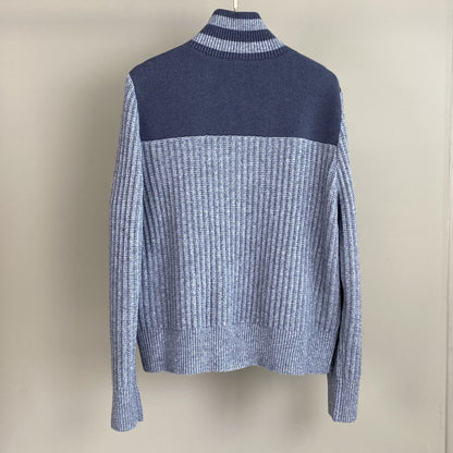 Women’s Cashmere Suede Stitching Cardigan Jacket