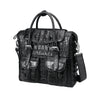Men’s Siamese Crocodile Leather Handbag