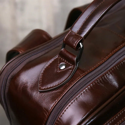 Real Exotic Leather Backpack Laptop