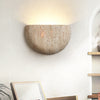 Natural Travertine Wall Lamp Wabi-Sabi Stone Light