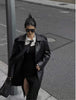 Over the Knee Faux Leather Women Long Coat