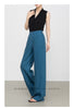 Casual Slacks with high waist summer drape