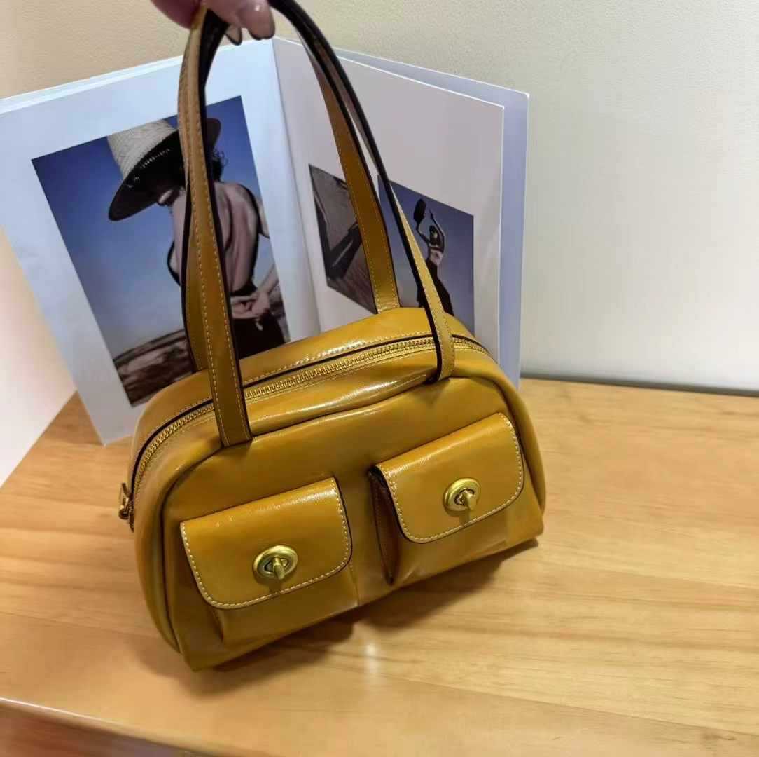 Genuine Leather Women’s Shoulder Armpit Purse