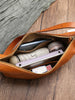 Women’s Genuine Leather Shoulder Croissant Purse