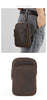 Genuine Leather Waist Bag for Men with Belt Loop