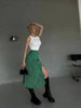Split Thigh Maxi Skirt Beach Outfit