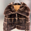 In Stock Women’s Natural Rabbit Fur Coat Winter Jacket