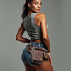 Adjustable Rivet Women Hip Pouch