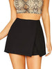 Women Wrap Summer Skorts with Side Slit