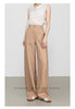 Wide leg linen pants with natural summer drape