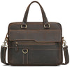 Genuine Leather Office Messenger Bag for Men