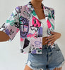 womens drop shoulder short sleeve shirts