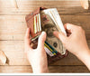 Men’s Genuine Leather Short Wallet with Coin Pocket