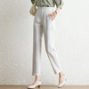 Women's Pleated Straight Leg Pants
