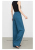 Casual Slacks with high waist summer drape