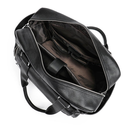 Leather Duffle Bag Large Capacity Travel Weekender