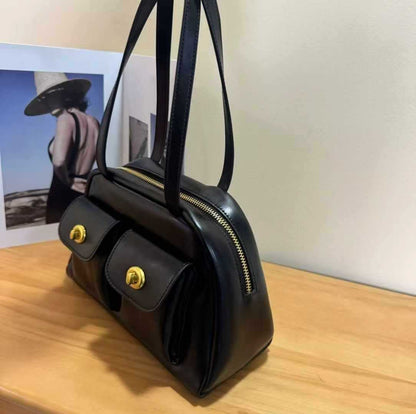 Genuine Leather Women’s Shoulder Armpit Purse