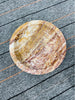 Natural Marble Round Tray Decorative Round Display Dish
