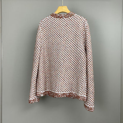 Women Cashmere Wool Cardigan and Knitted Vest Set