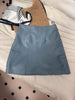 Women Leather Mini Skirt High Waist A-Line with Slit