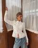 Summer Lace Crochet Slim Fit Blouse for Women
