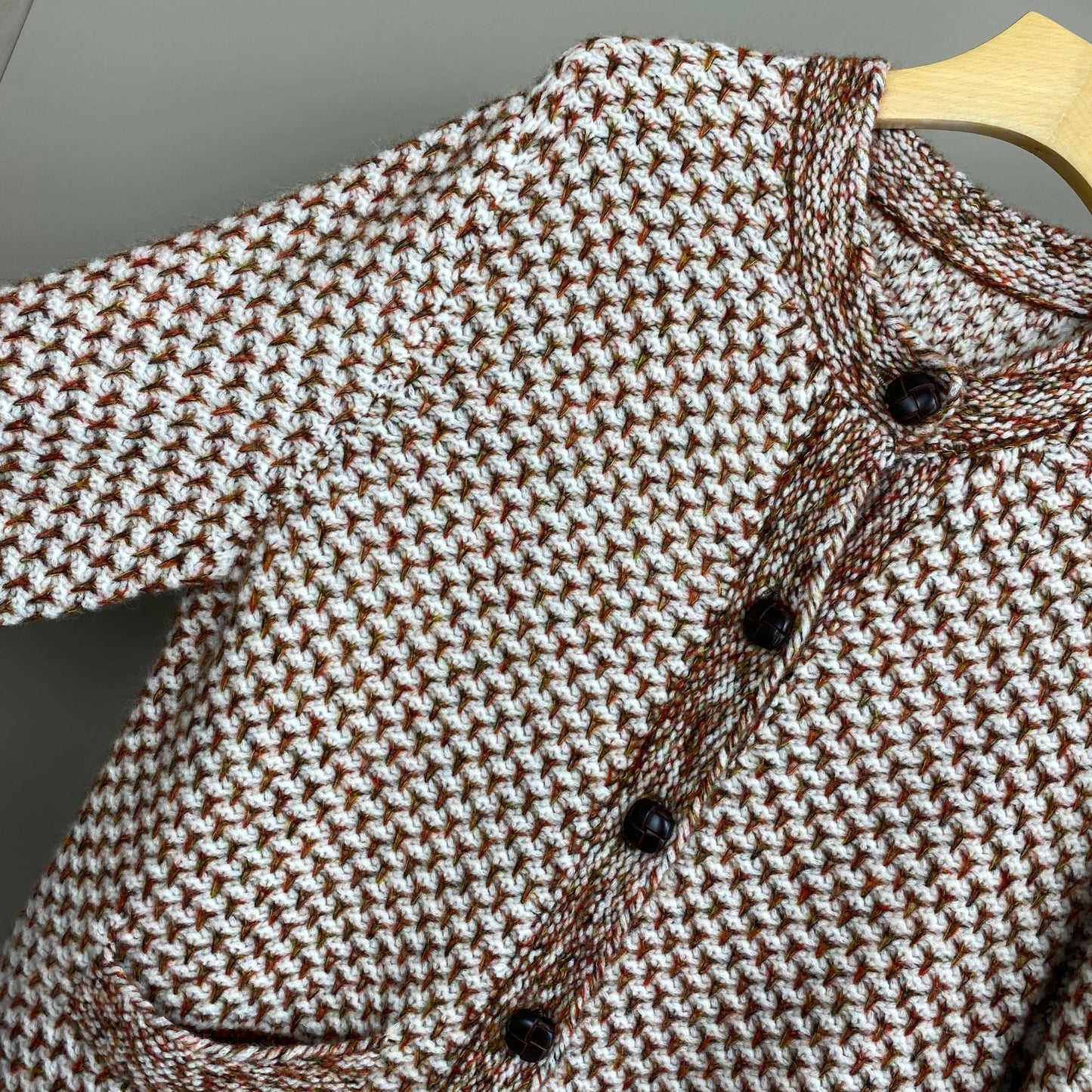 Women Cashmere Wool Cardigan and Knitted Vest Set