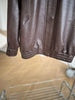 Oversized Black Leather Bomber Jacket Women