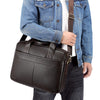 Genuine Leather Business  Office Bag for Men