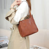 Women Leather Handbag Soft Crossbody Shoulder Bag 1