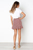 Ruffle Hem mini skirt Summers Beach