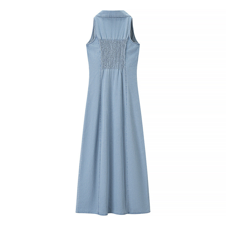 denim overalls dress for women