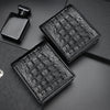 Men’s Genuine Crocodile Leather Bifold Wallet