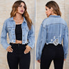 womens short denim jacket