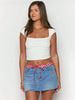 Denim Women Skirt Petite For Summers