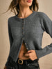 women round neck long sleeve Sweater