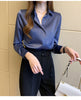 womens business casual long sleeves shirts