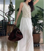 Knitted Fabric Womens Sleeveless Vest