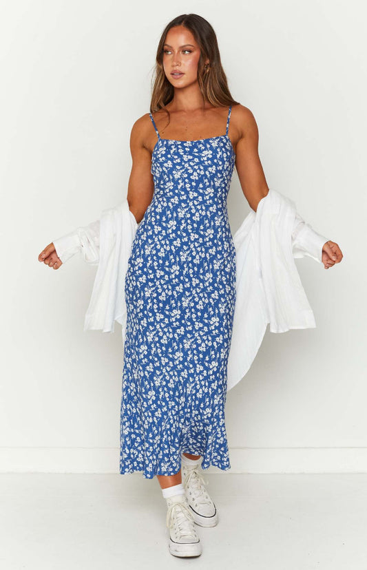 Sundress Dress With Split Beach Outfit